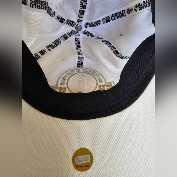 Boston Red Sox 2007 World Series Champions Adjustable Hat New Era MLB - Picture 8 of 9